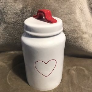 Rae dunn canister heart